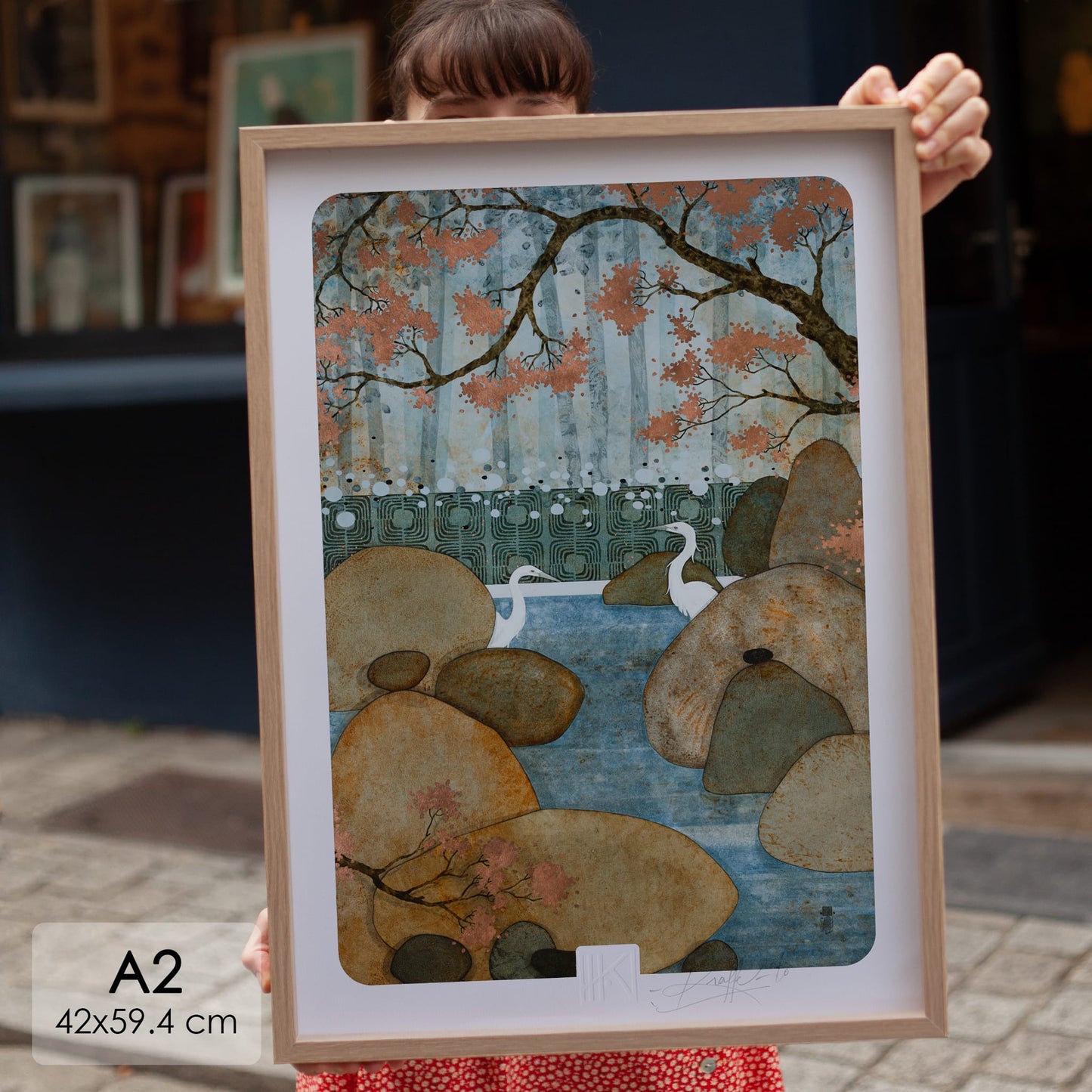 Artiste peintre Lalou Kraffe