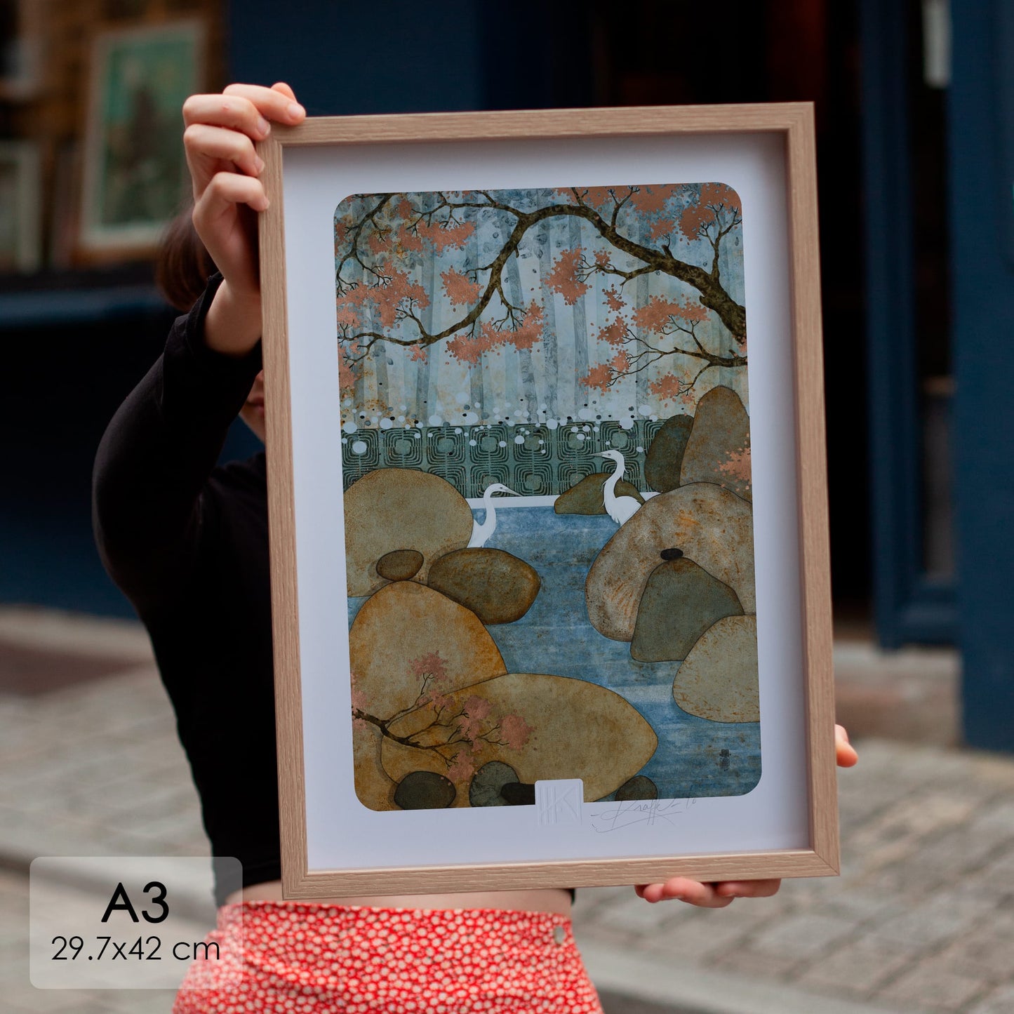 Artiste peintre Lalou Kraffe