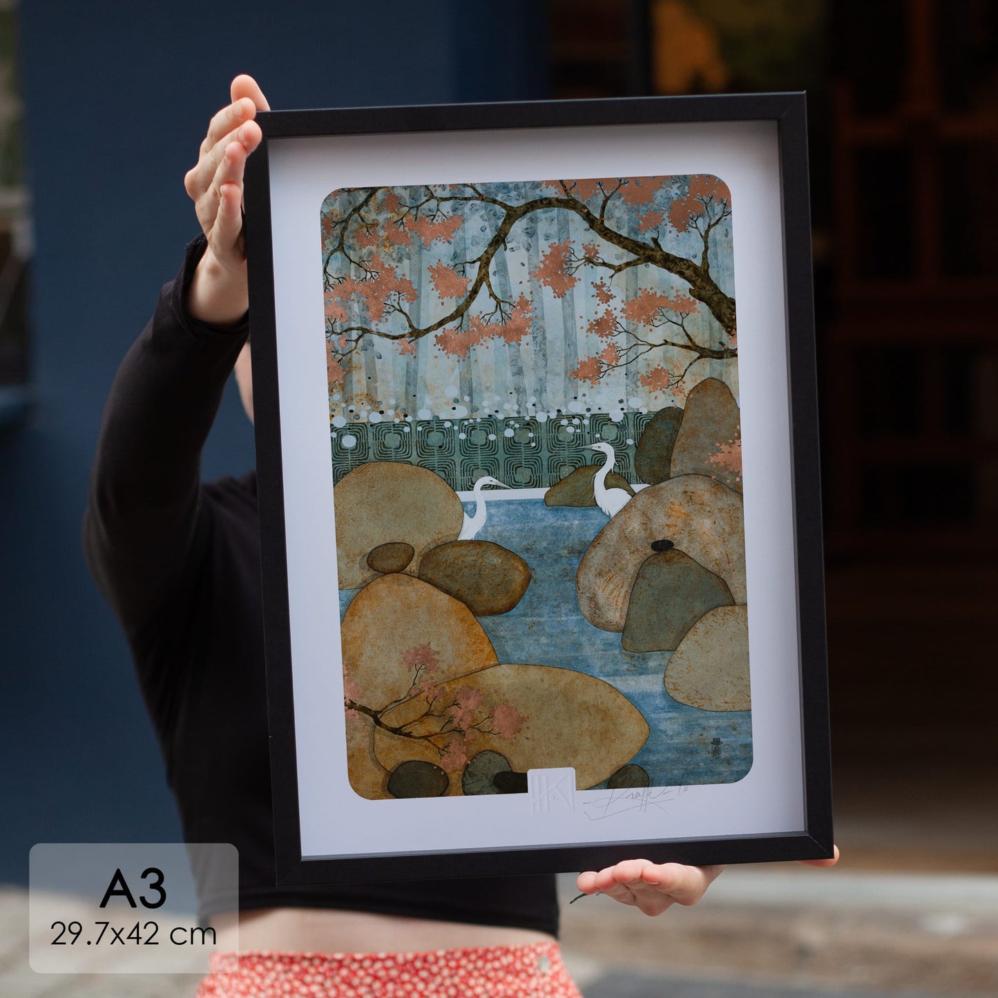 Artiste peintre Lalou Kraffe
