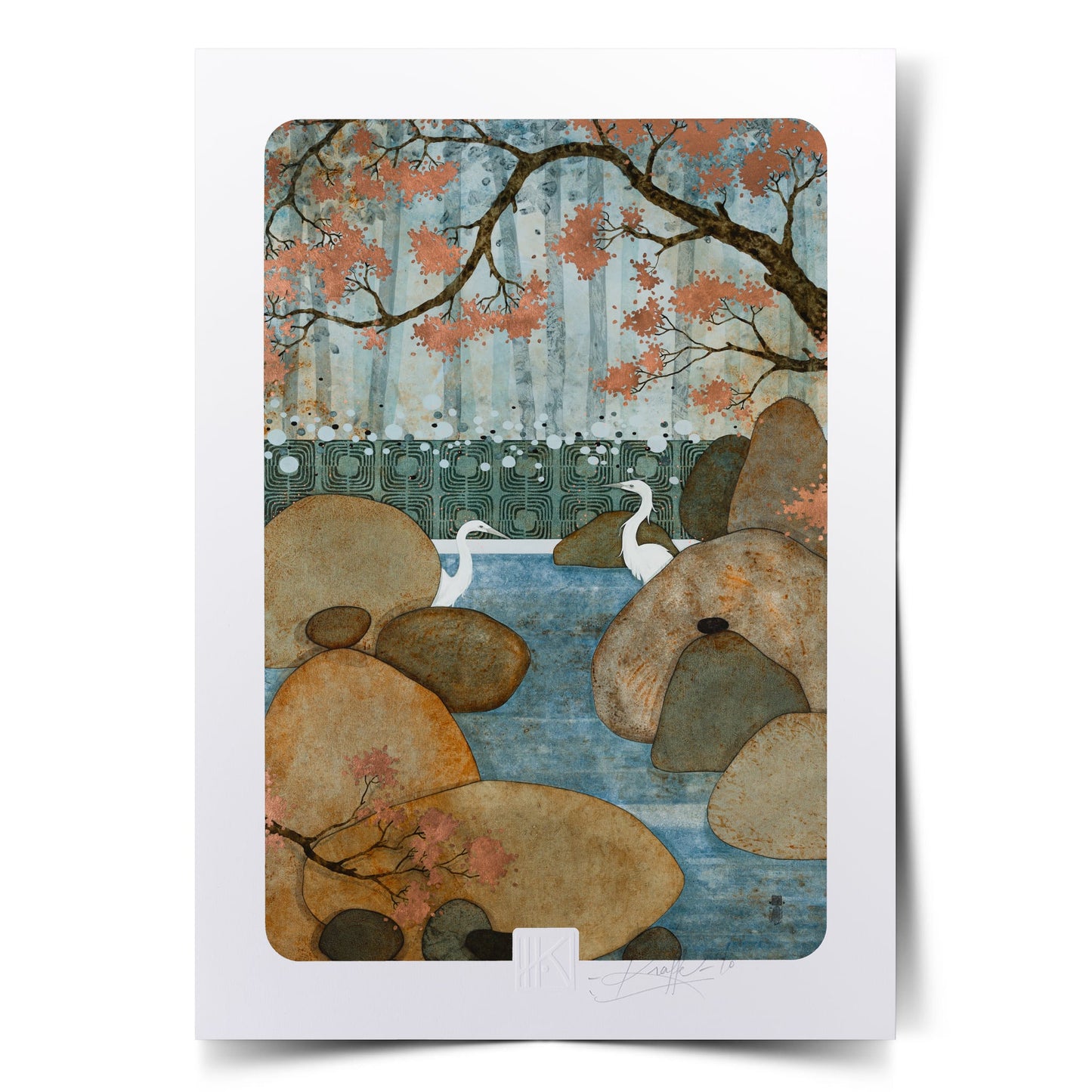 tirage d'art pont Aven