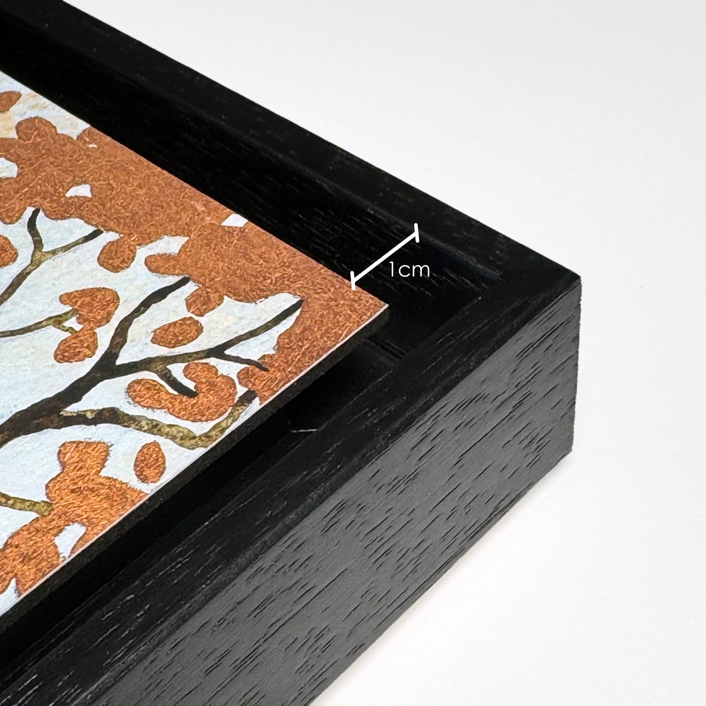 caisse américaine en bois noir