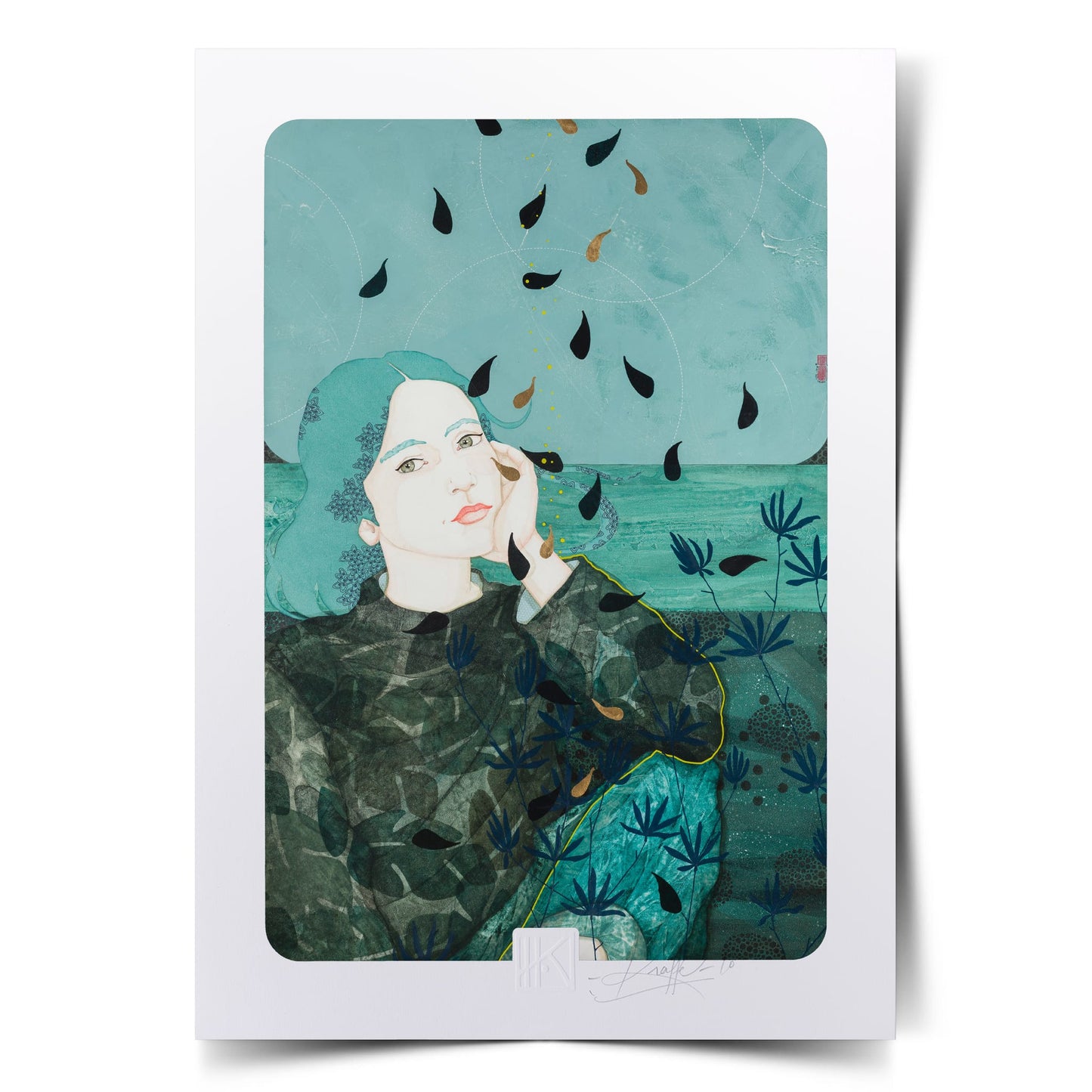 The wind blows away all the grey... Do you hear the murmur of the waves licking the hot sand...