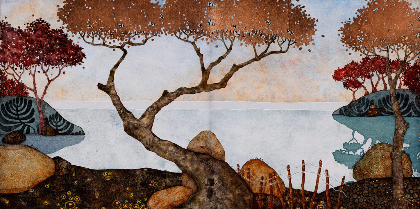 "I sat there... And just like at the theater... The curtain rose and nature performed... Bliss"