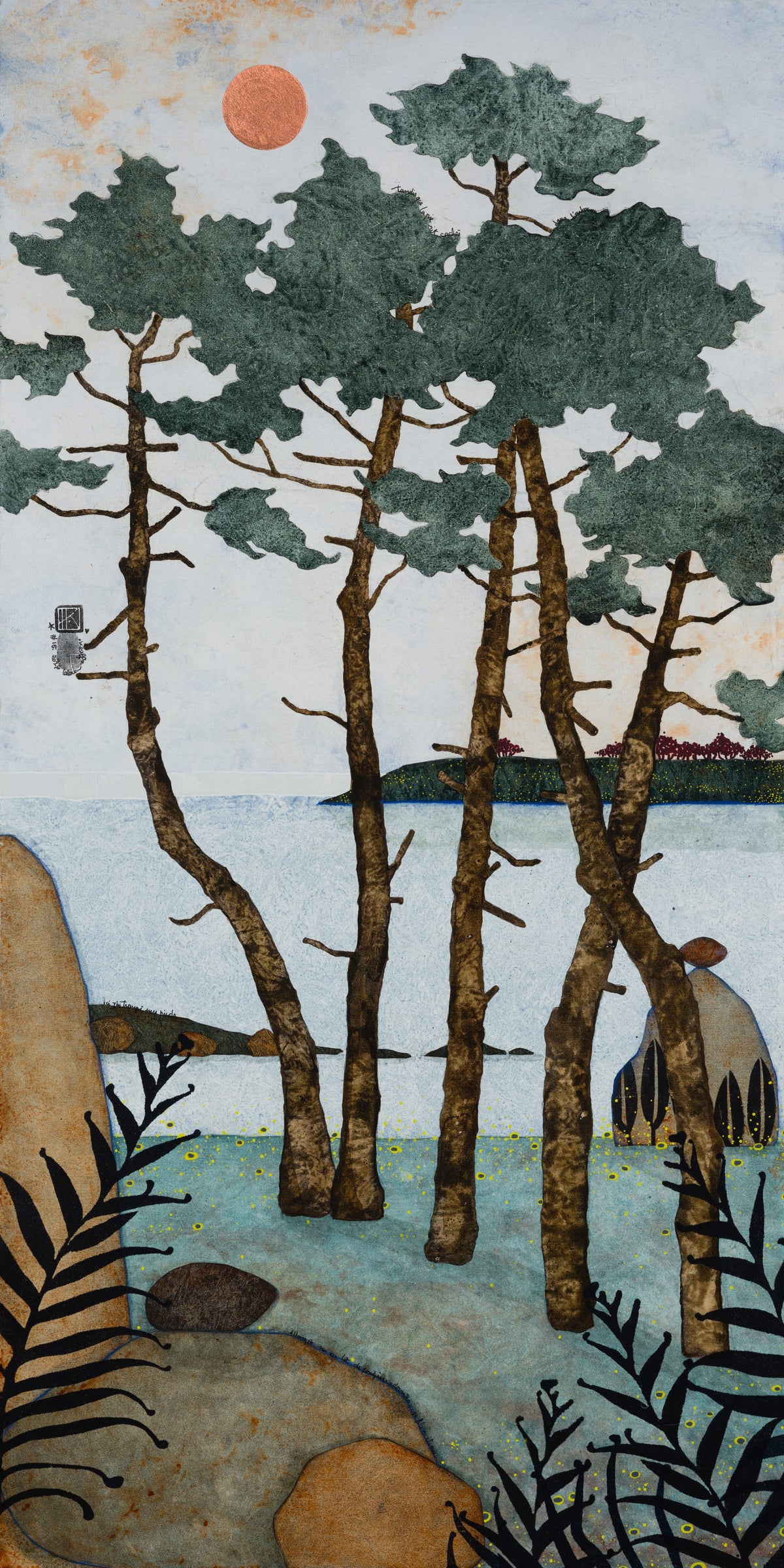 "I sat there... And just like at the theater... The curtain rose and nature performed... Bliss"