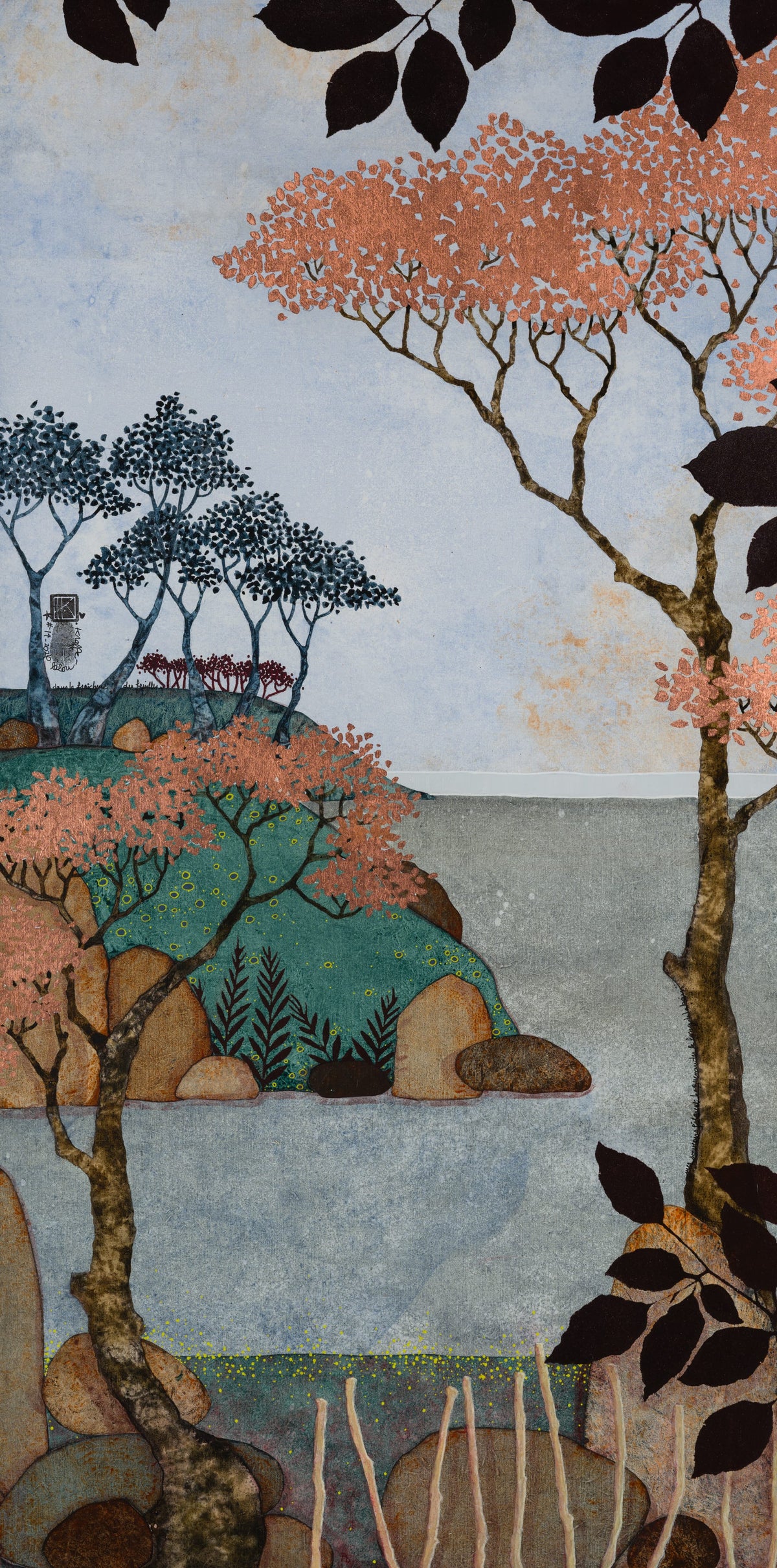 "I sat there... And just like at the theater... The curtain rose and nature performed... Bliss"