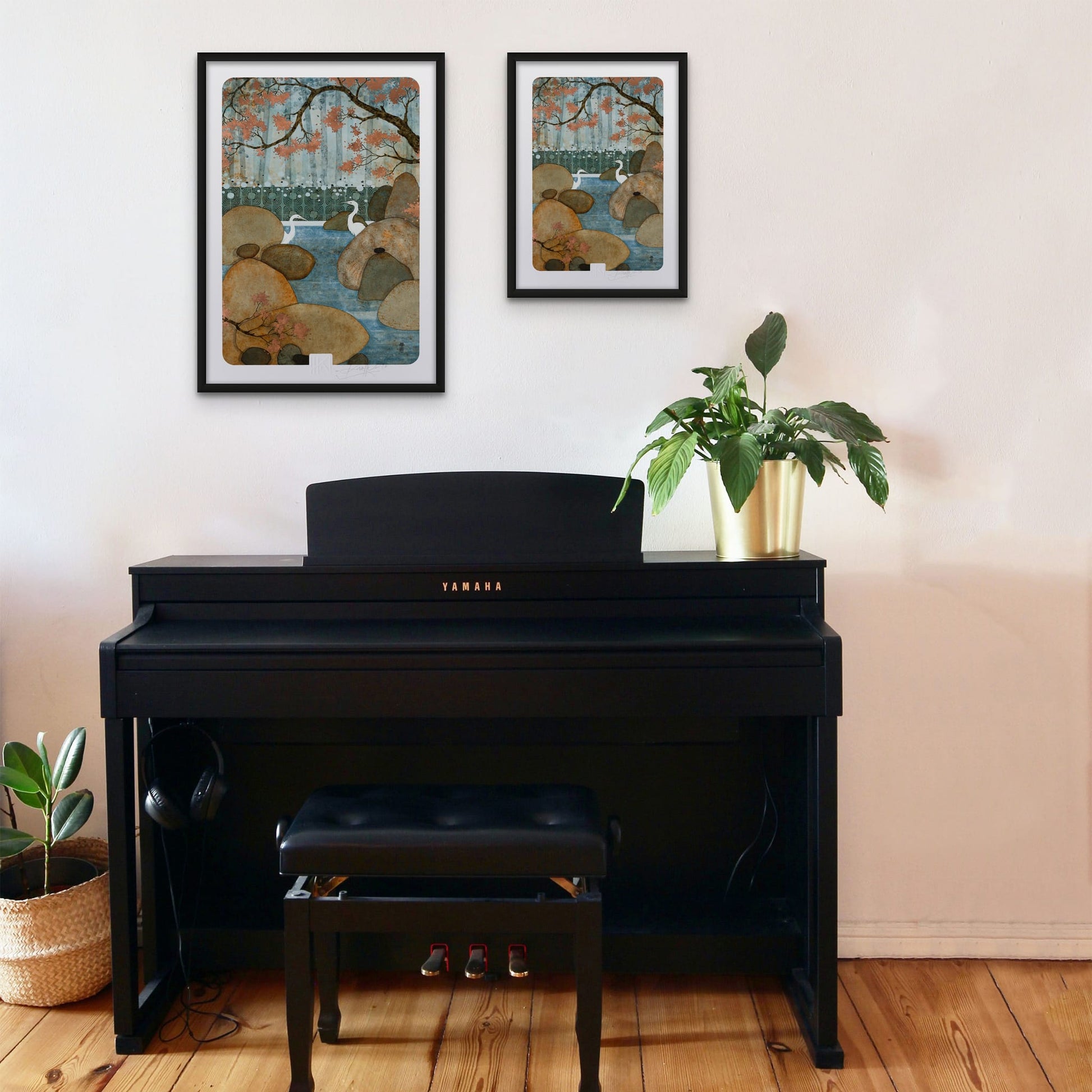Tableau Lalou Kraffe in situ