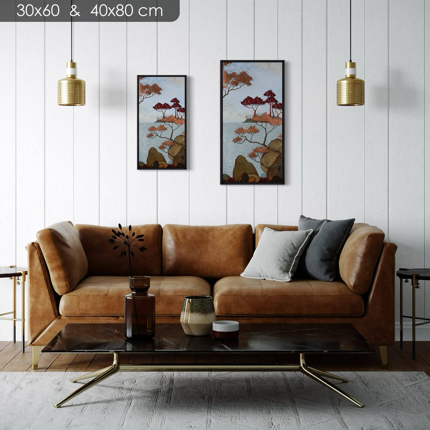 Paysage japonisant 08A 30*60 et 4*80