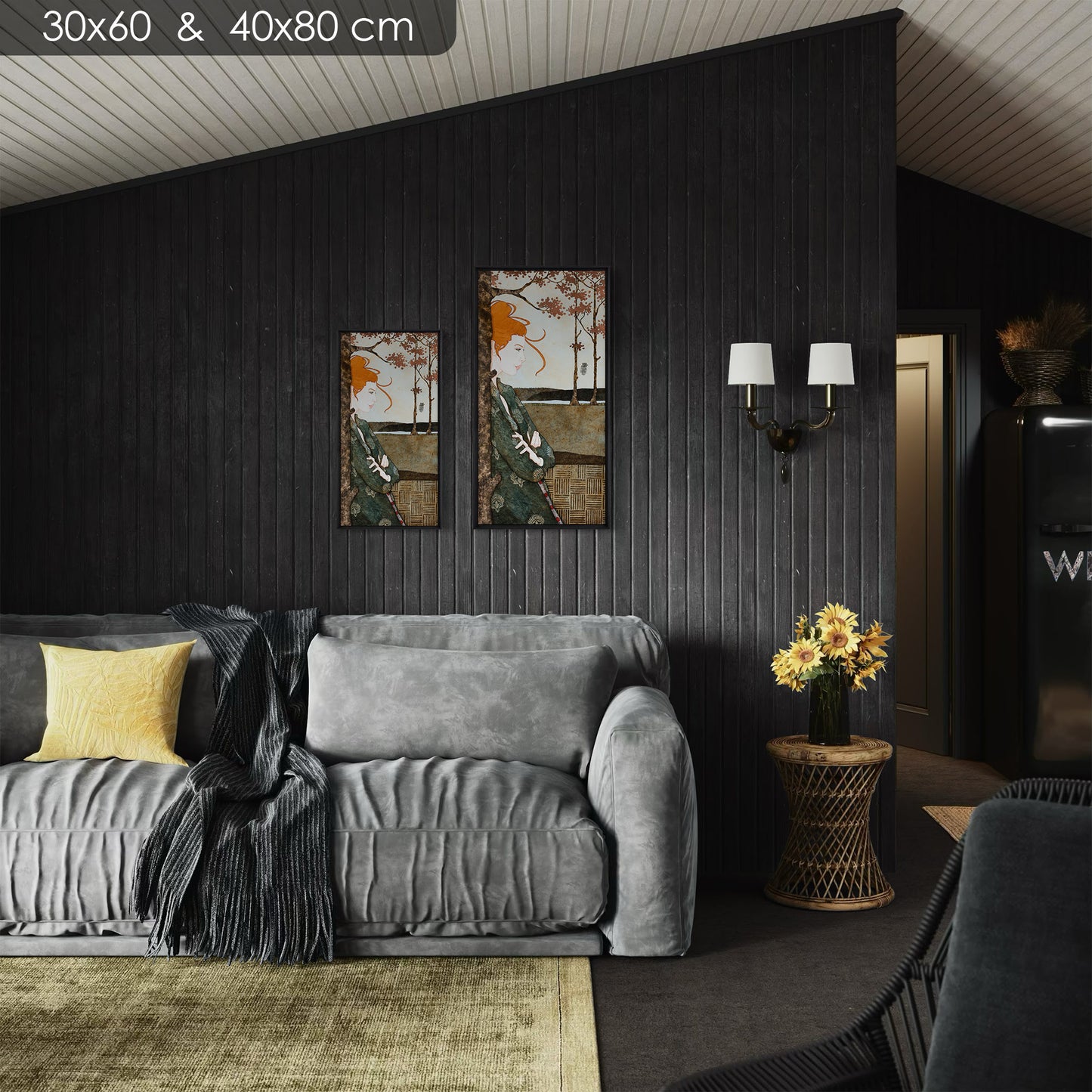 lalou_kraffe_portrait_feminin 30*60 et 40*80