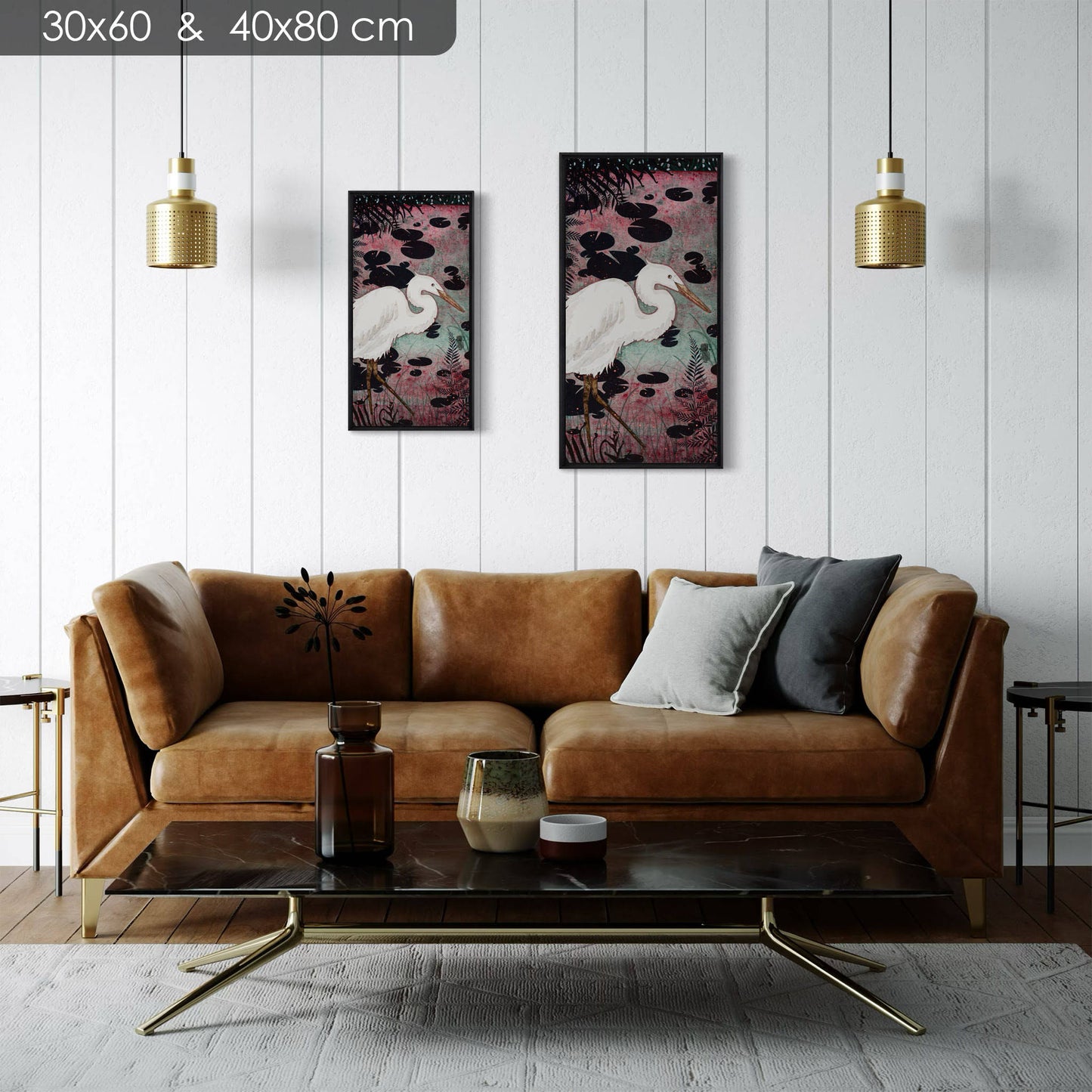 Aigrette et nature, Lalou Kraffe à la Galerie KLE, Auray, Honfleur et Pont-Aven, poésie moderne