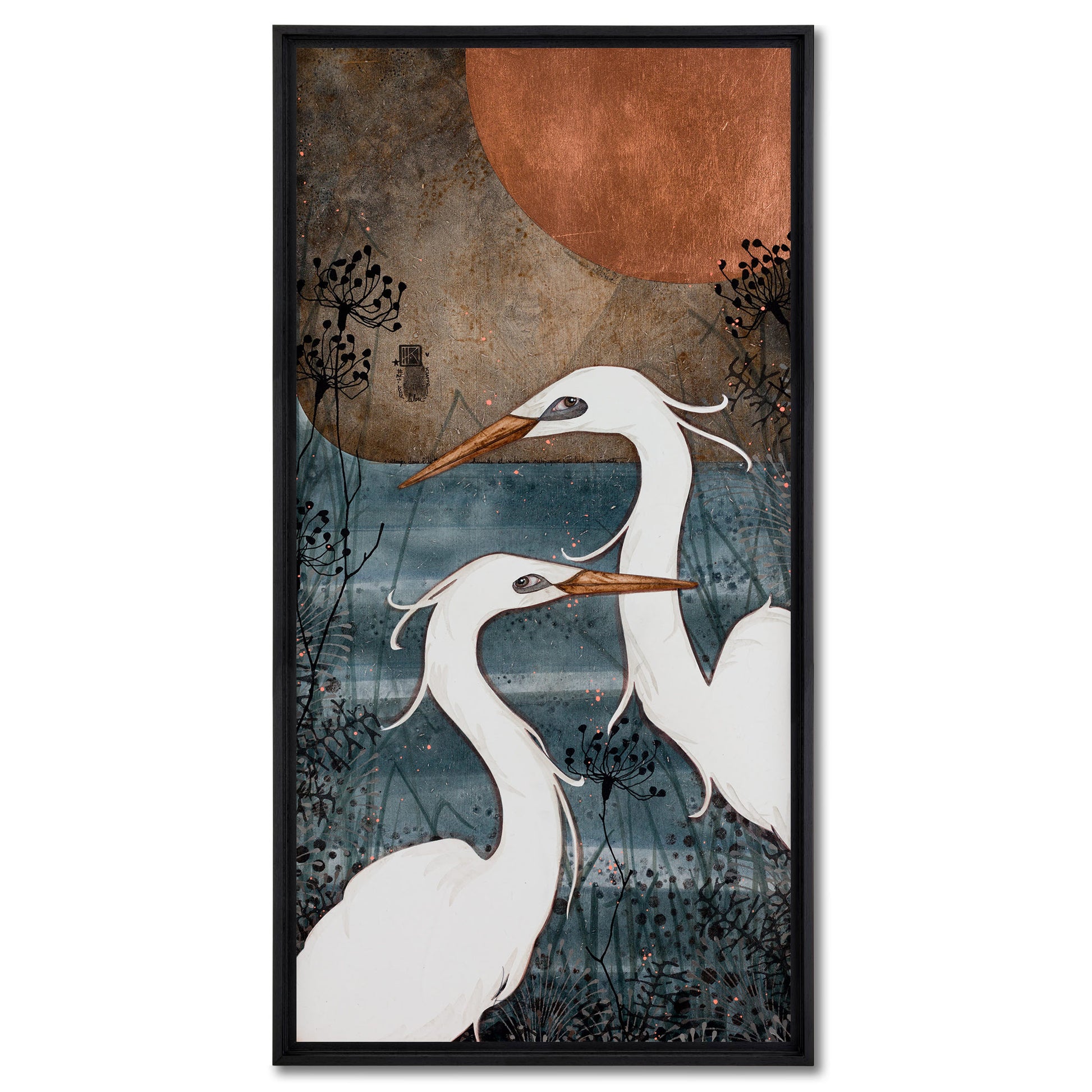 aigrettes et nature Lalou Kraffe