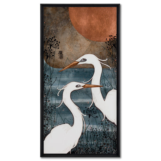 aigrettes et nature Lalou Kraffe