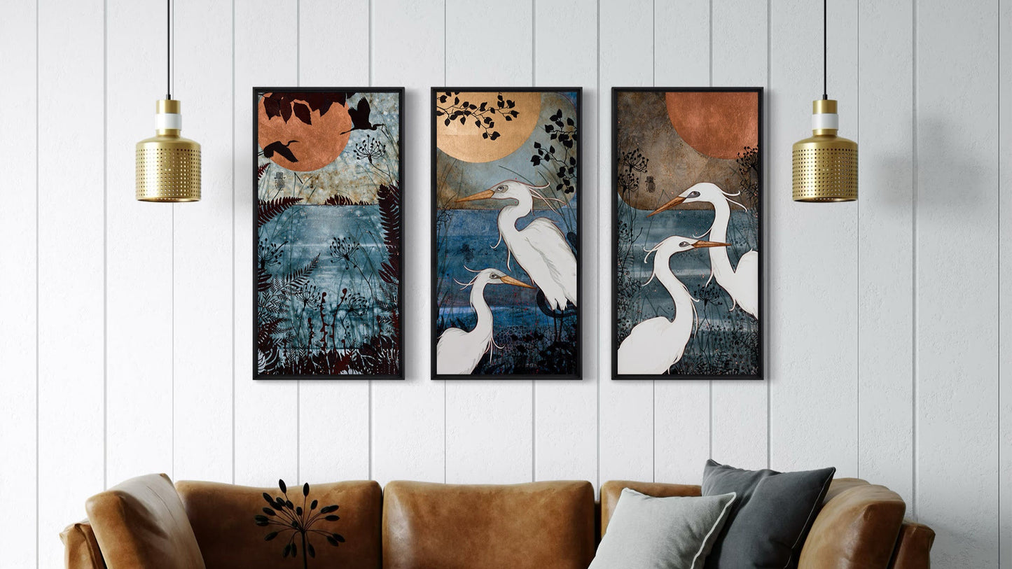 Aigrettes : "Nature tu habille ma tête de douce joie..."