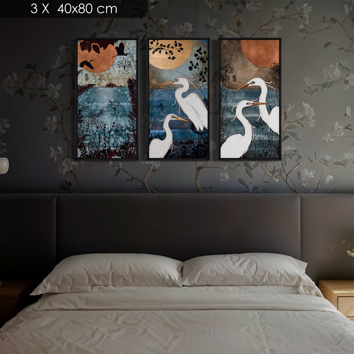 Aigrettes : "Nature tu habille ma tête de douce joie..."