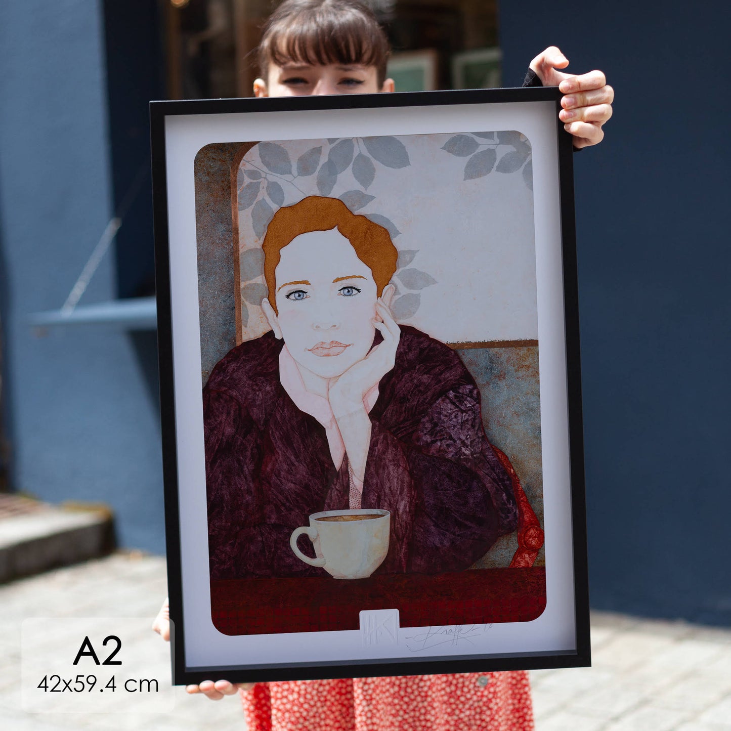 Portrait féminin poétique artiste féminine Normandie et Bretagne