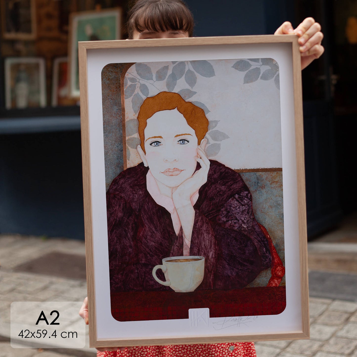Portrait féminin poétique artiste féminine Normandie et Bretagne