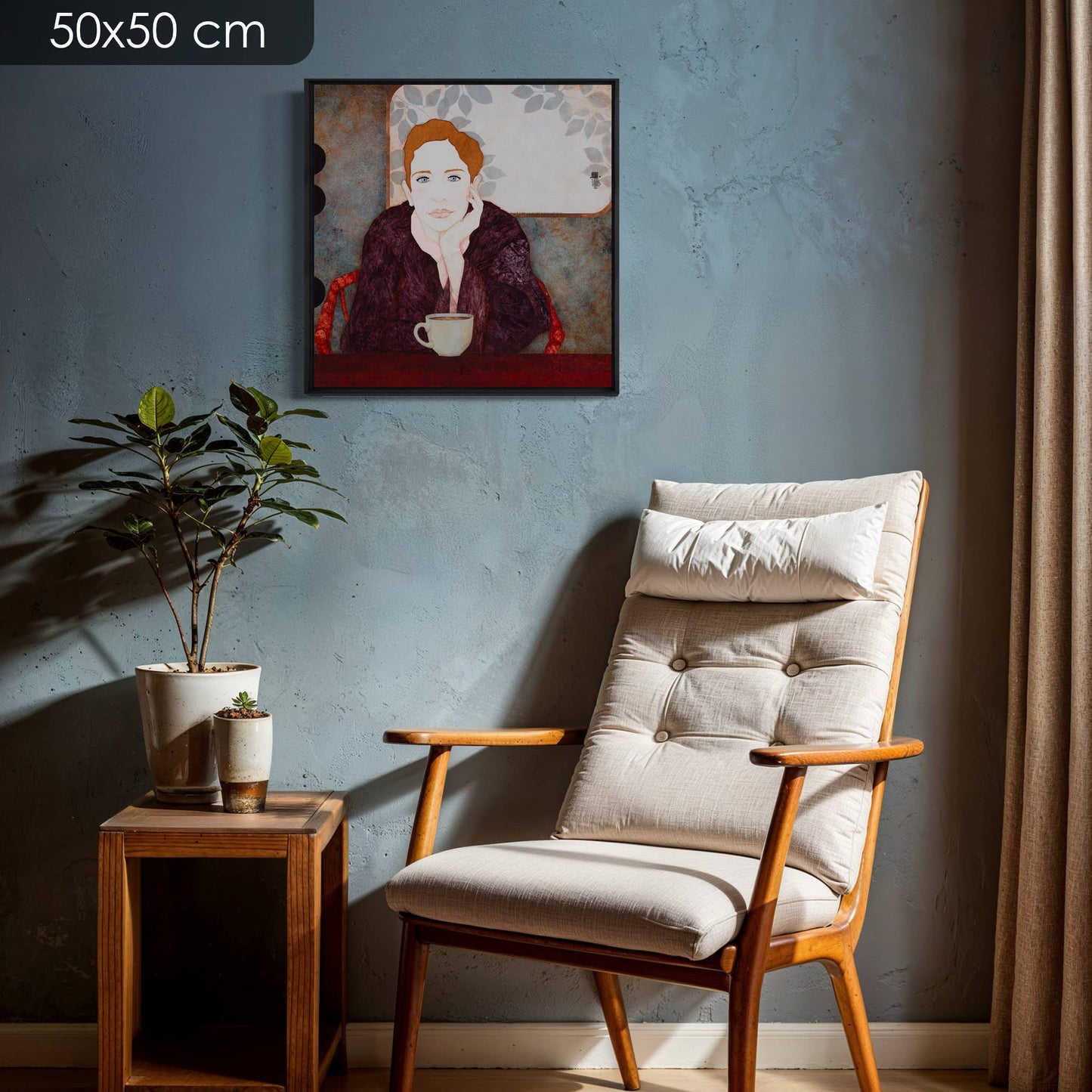 Apaisement, douceur et tranquillité des portraits de femmes de Lalou Kraffe, Normandie et Bretagne, Galerie KLE