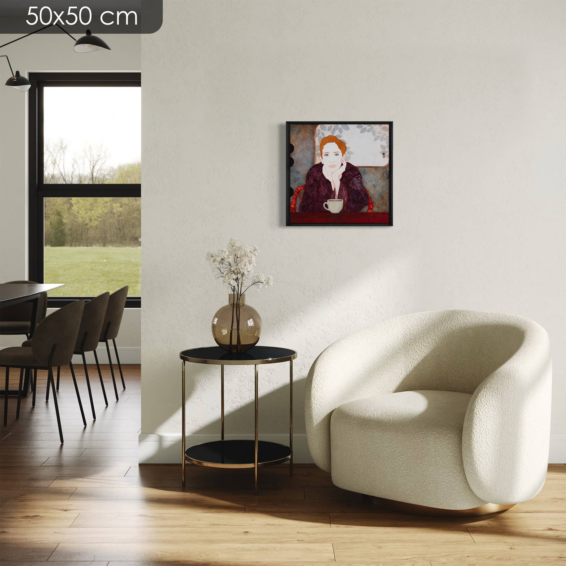 Apaisement, douceur et tranquillité des portraits de femmes de Lalou Kraffe, Normandie et Bretagne, Galerie KLE