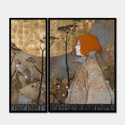 « Aux aurores, matinière, coutumière et solitaire, je glissais dehors à pas de louve… » — Lalou Kraffe