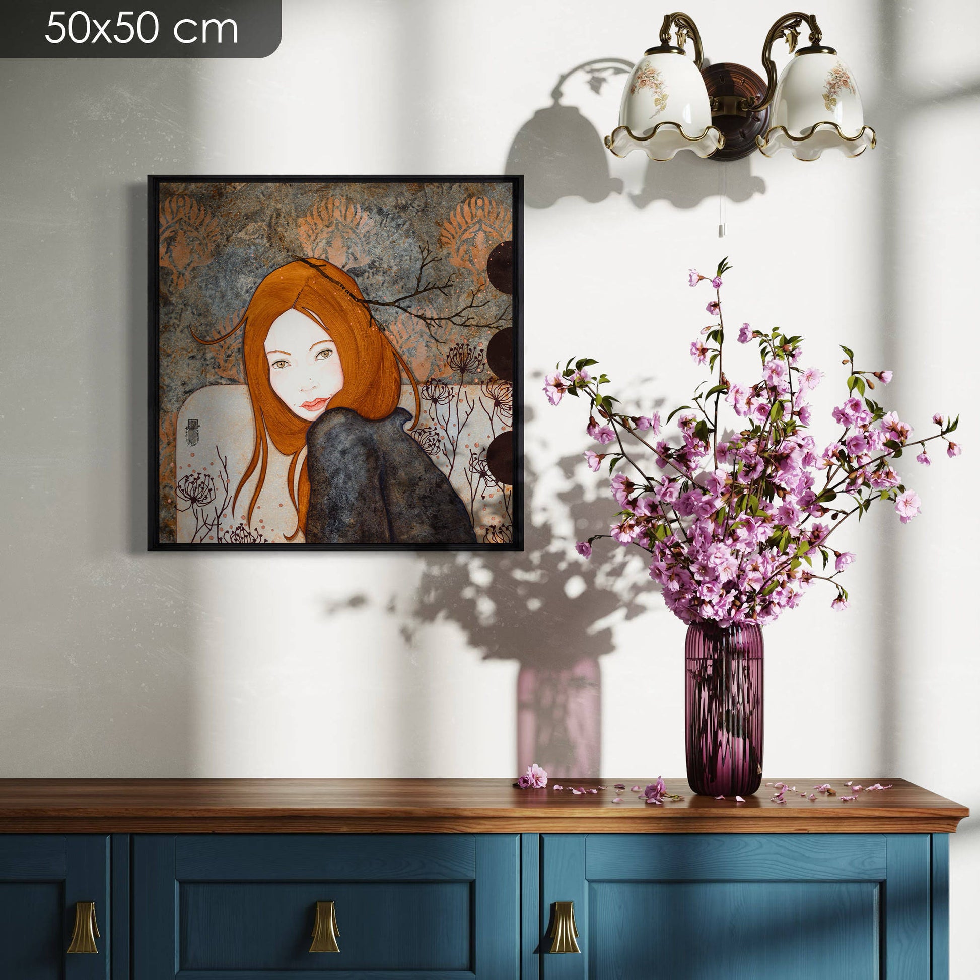 Charme, regard féminin, portrait de Lalou Kraffe, Auray, Pont-Aven et Honfleur, Galerie KLE