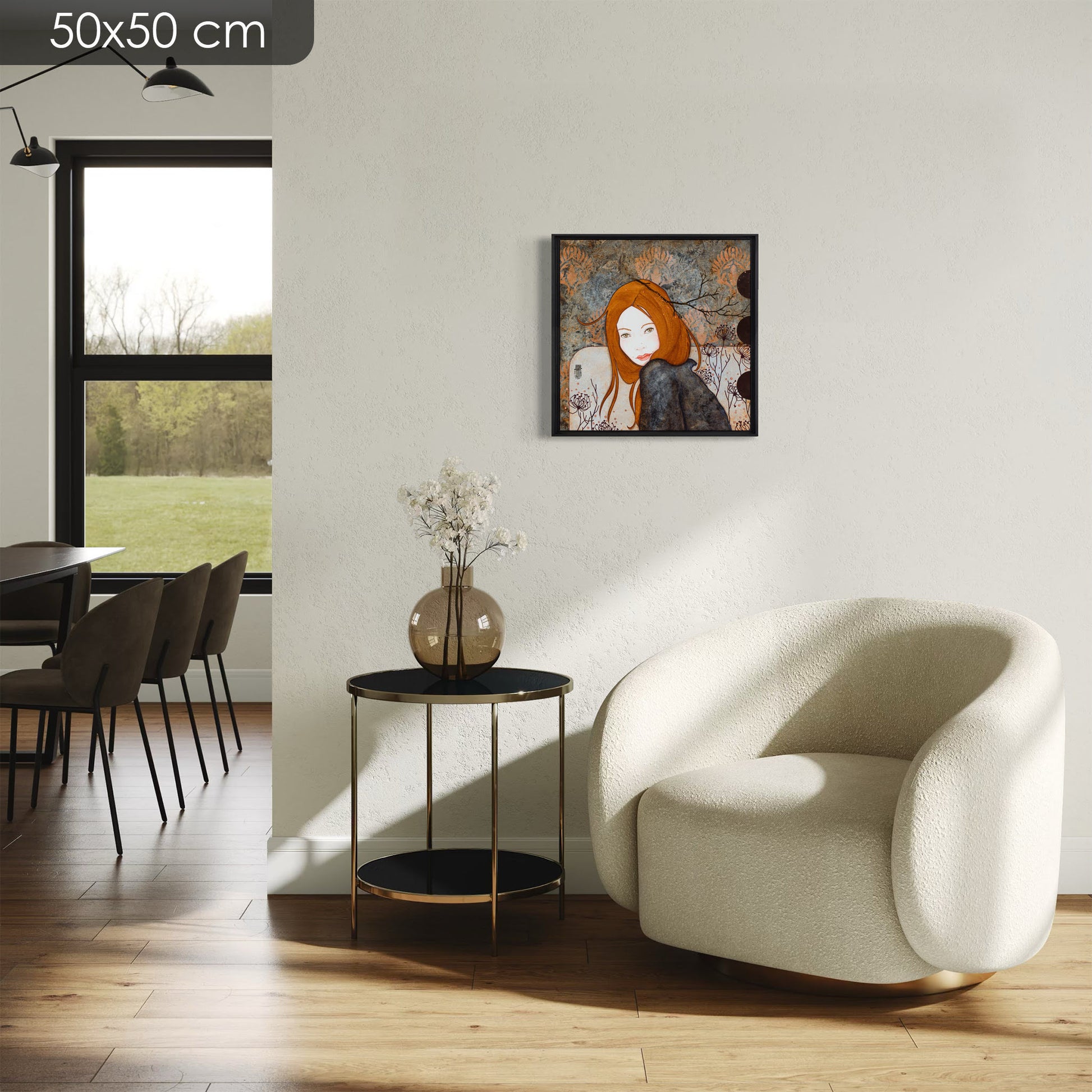 Charme, regard féminin, portrait de Lalou Kraffe, Auray, Pont-Aven et Honfleur, Galerie KLE