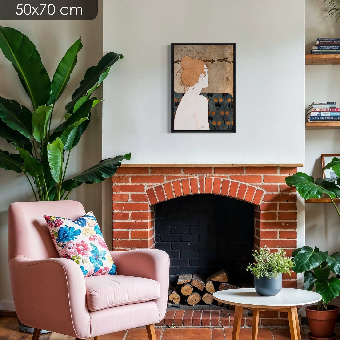 Délicat portrait féminin, poésie, Galerie KLE, Lalou Kraffe, Auray, Honfleur, Pont-Aven