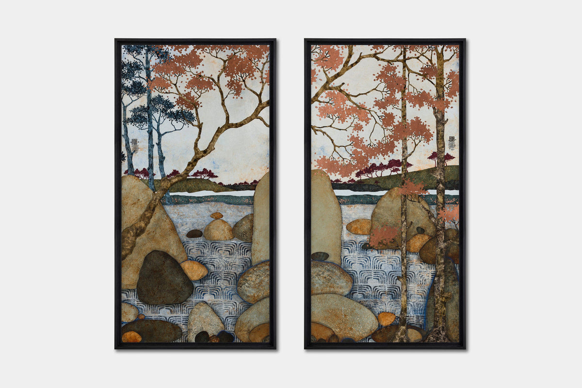 Diptyque — « Embrasser la nature à bras l’corps… » — Série limitée — ensemble complet