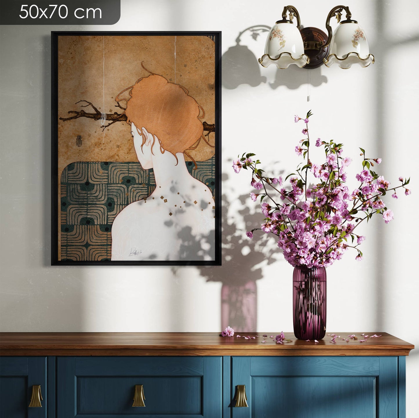 Dos, portraits féminins figuratifs et art décoratif, Bretagne et Normandie, artiste peintre femme