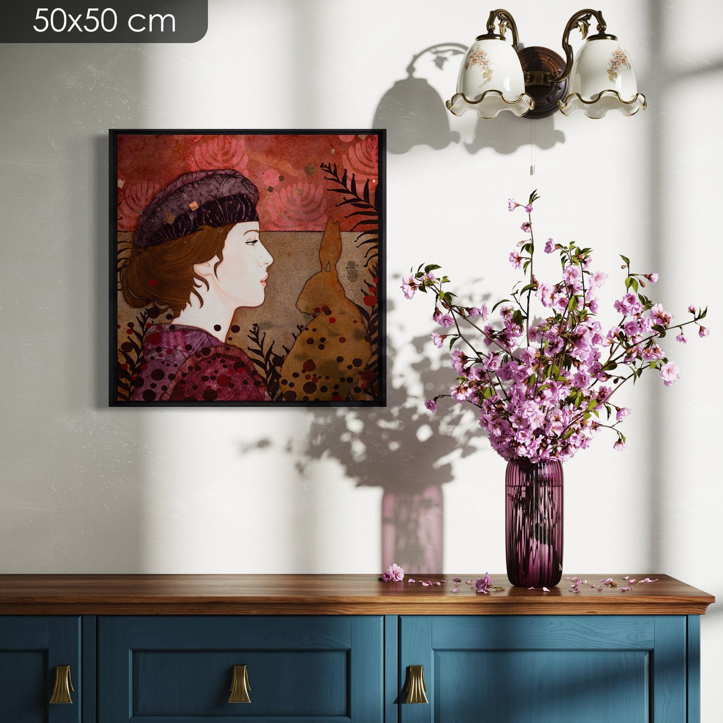 Élégance, portrait féminin, force, moderne, Galerie KLE, Lalou Kraffe, Honfleur, Mont-Aven, Auray