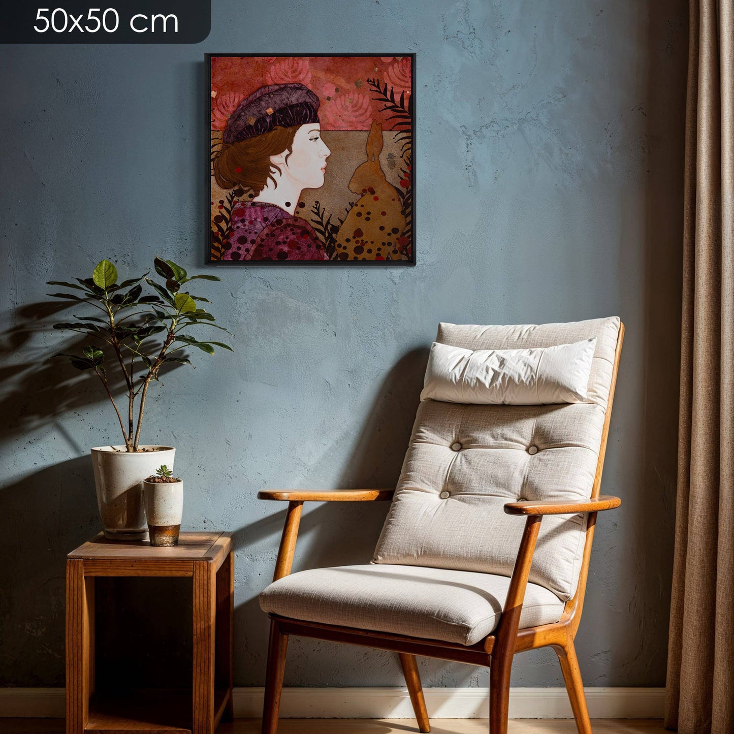 Élégance, portrait féminin, force, moderne, Galerie KLE, Lalou Kraffe, Honfleur, Mont-Aven, Auray