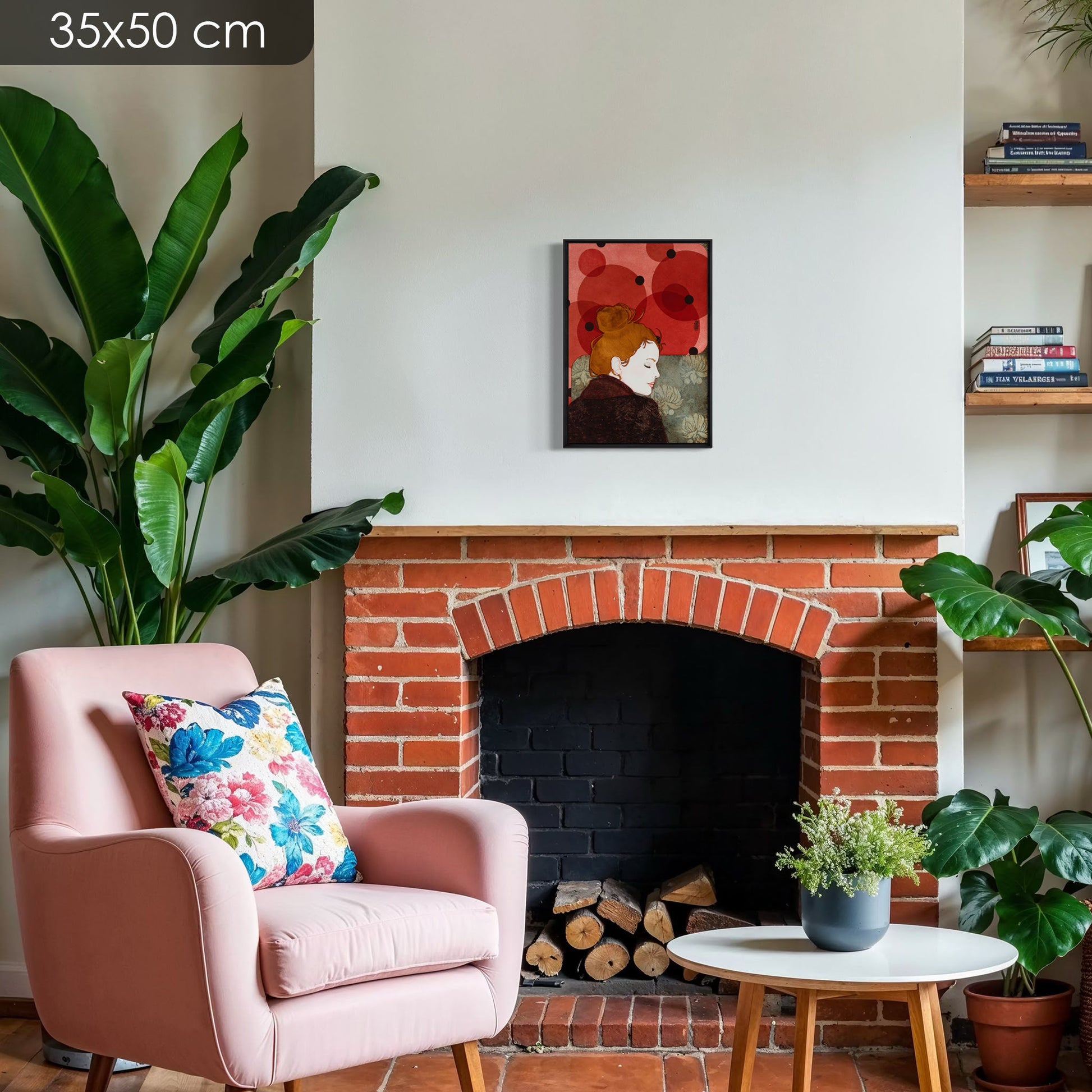 Élégant portrait féminin, coquetterie, Lalou Kraffe à la Galerie KLE en Normandie et Bretagne