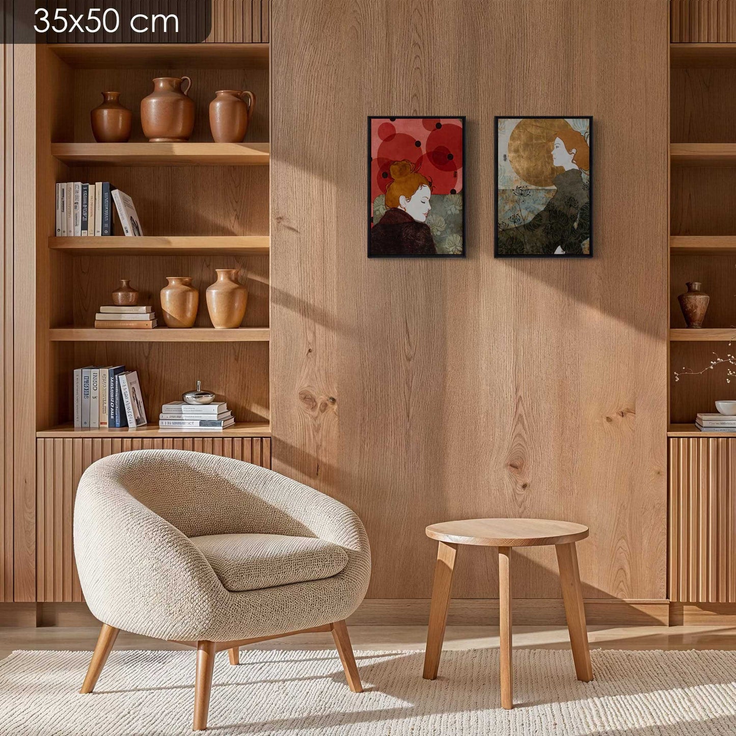 Élégant portrait féminin, coquetterie, Lalou Kraffe à la Galerie KLE en Normandie et Bretagne