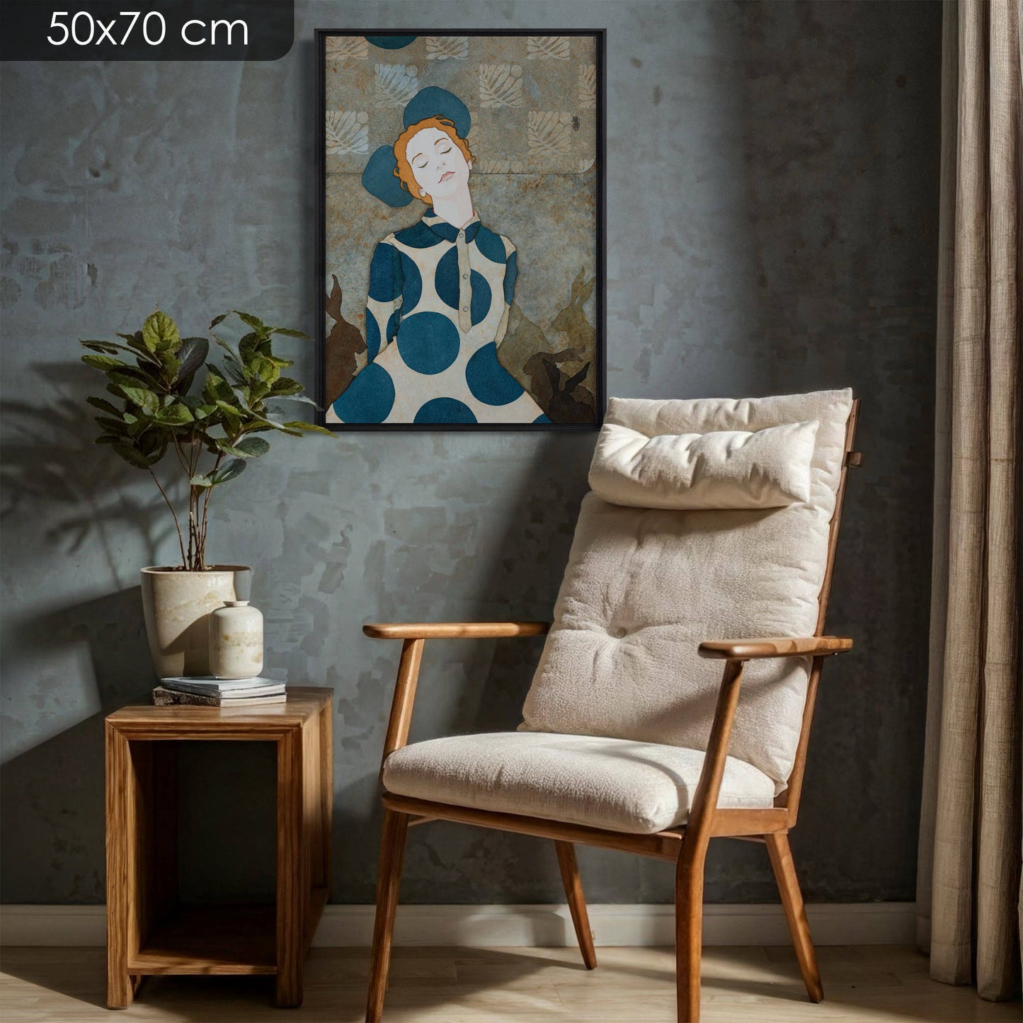 Féminité et élégance de la femme, portrait, rêveries à la Galerie KLE de Lalou Kraffe, Bretagne et Normandie