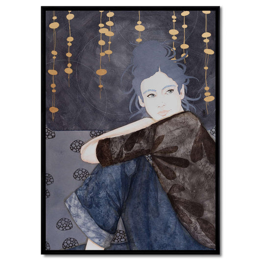 Féminité, portraits, tendresse et vulnérabilité de Lalou Kraffe à Galerie KLE en Normandie, Bretagne