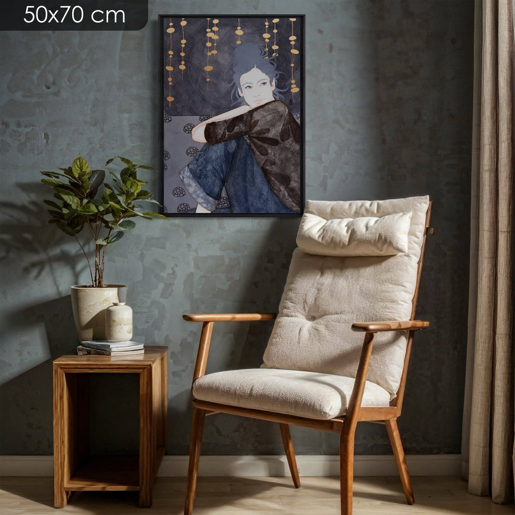 Féminité, portraits, tendresse et vulnérabilité de Lalou Kraffe à Galerie KLE en Normandie, Bretagne