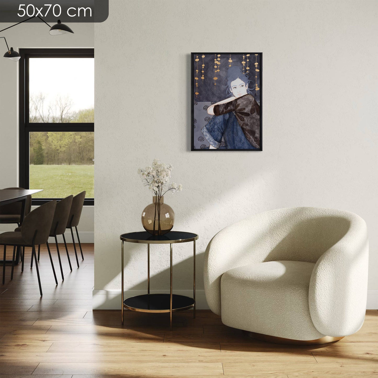 Féminité, portraits, tendresse et vulnérabilité de Lalou Kraffe à Galerie KLE en Normandie, Bretagne