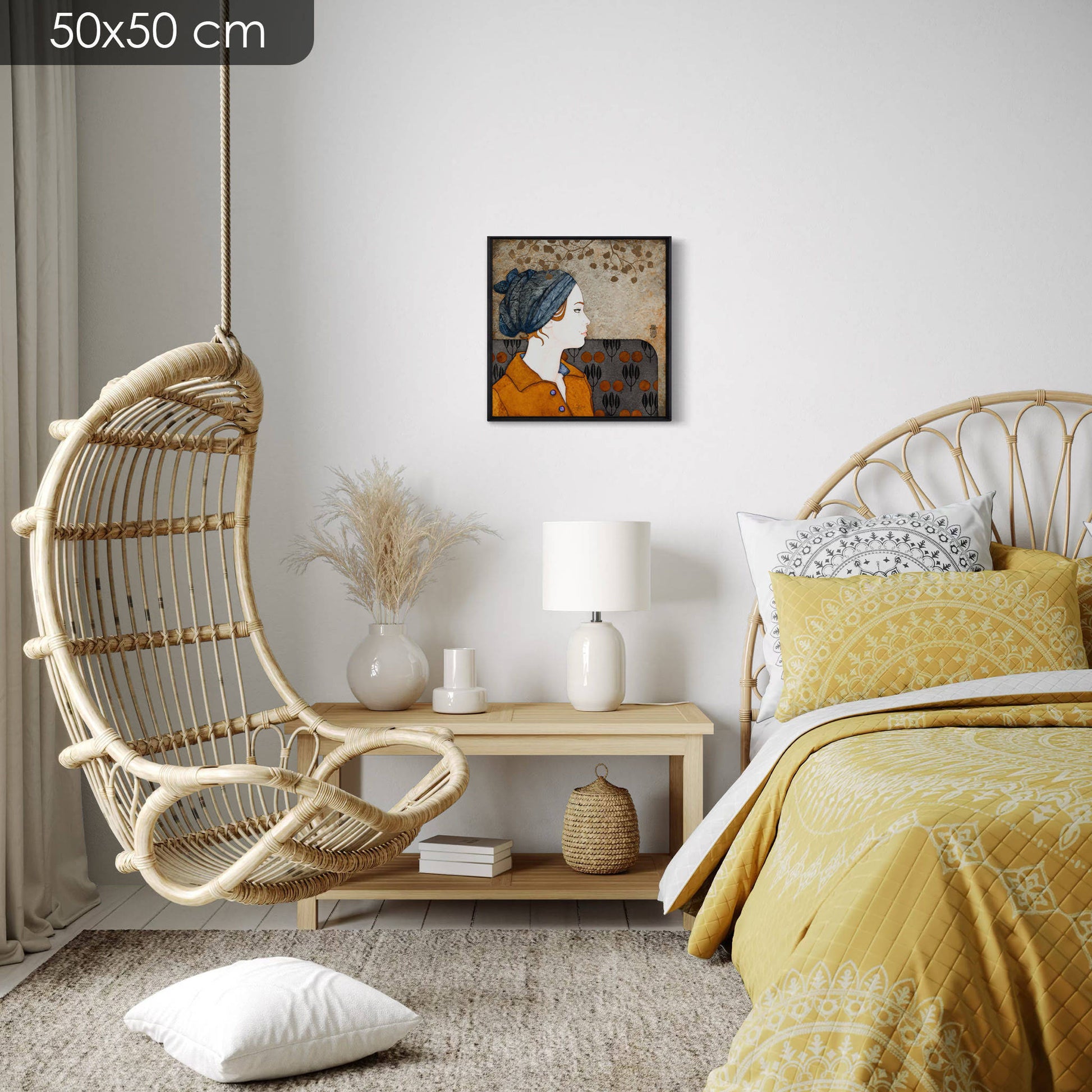 Femme, portrait délicat, expression, Lalou Kraffe, galerie, Normandie et Bretagne