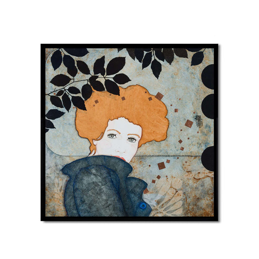 Figuratif, portrait de femme, expression moderne, Galerie KLE, Lalou Kraffe en Bretagne et Normandie