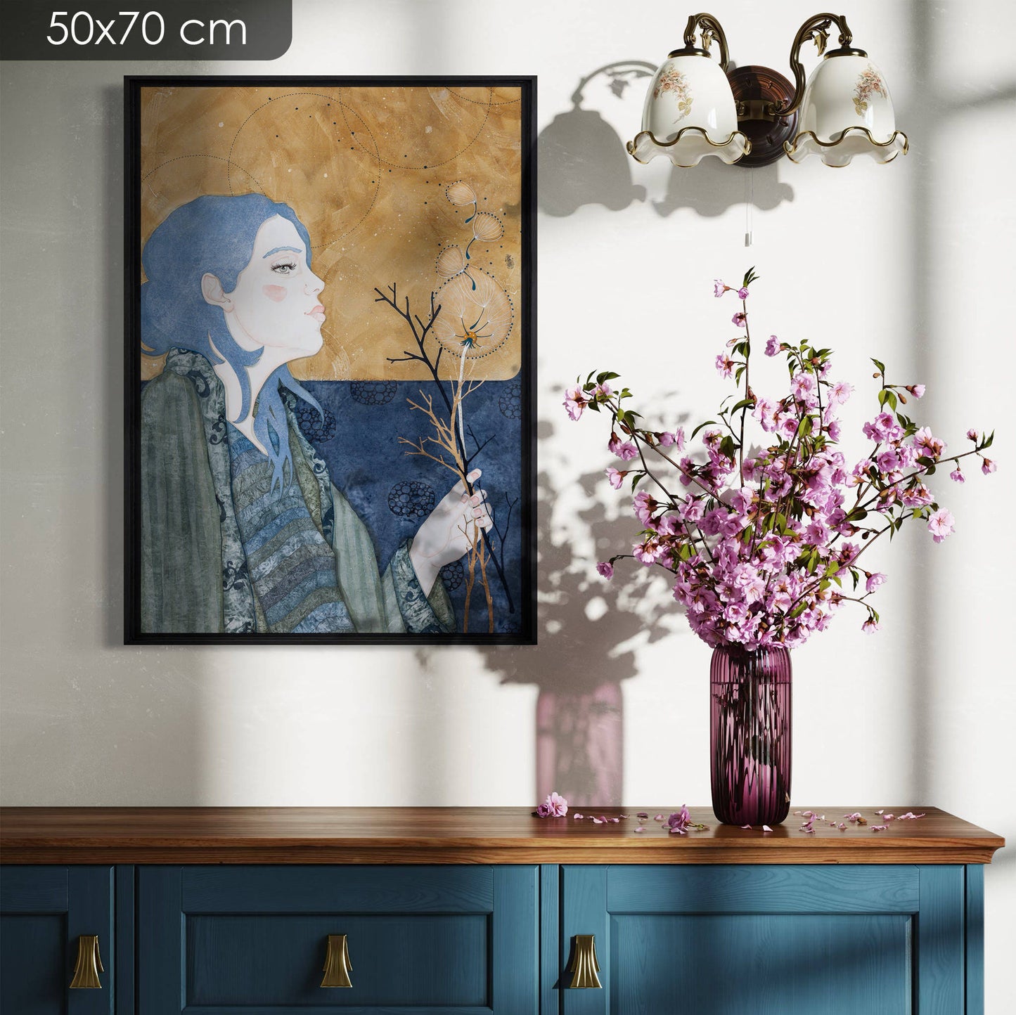 Galerie KLE, Art Deco, Lalou Kraffe, portraits féminins et poésie à Honfleur, Pont-Aven, Auray