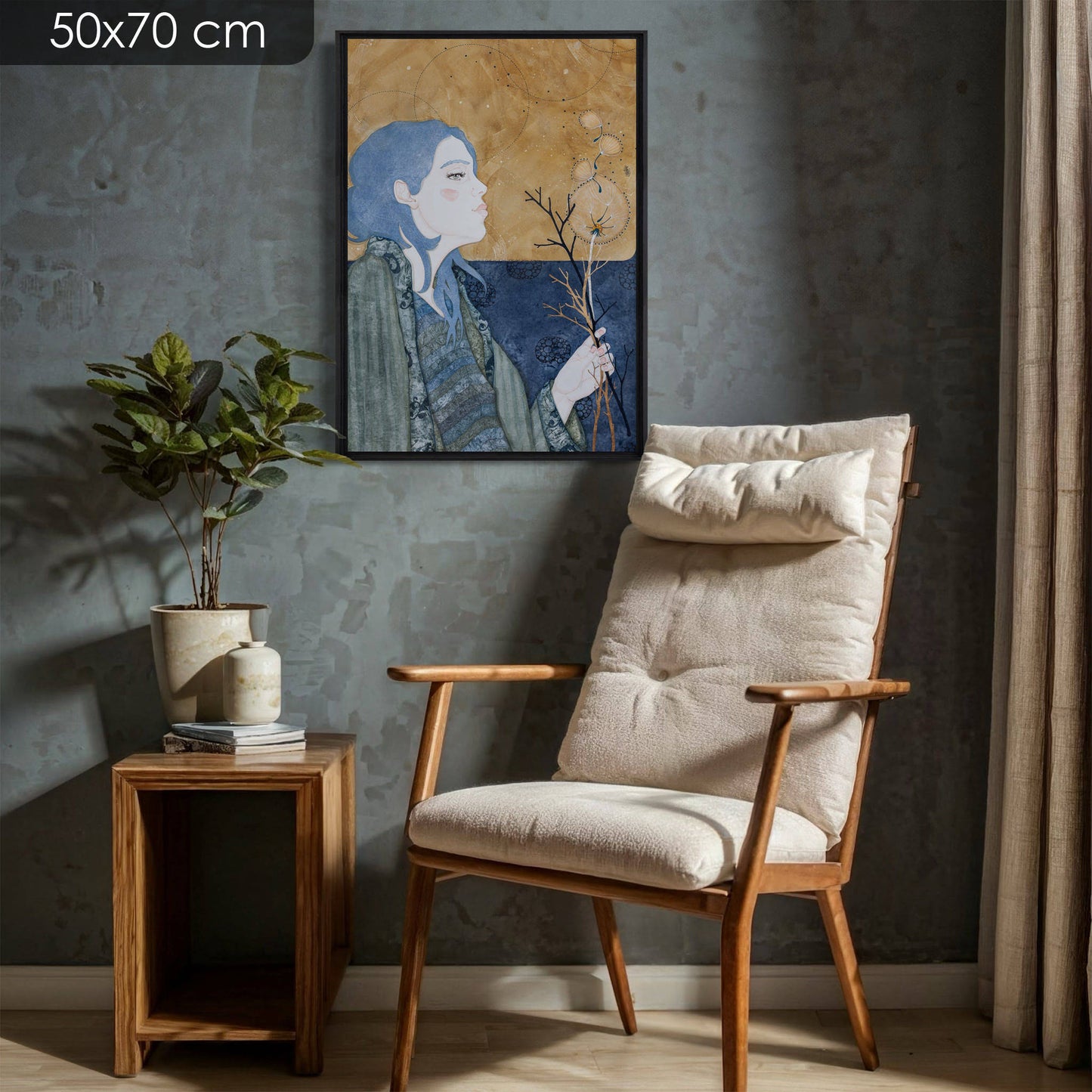 Galerie KLE, Art Deco, Lalou Kraffe, portraits féminins et poésie à Honfleur, Pont-Aven, Auray