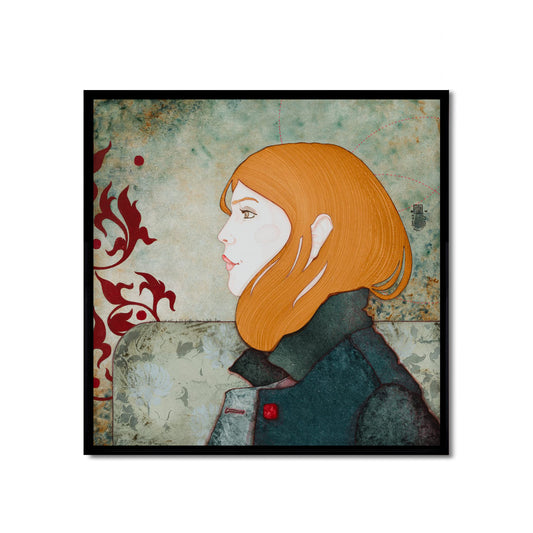 Galerie KLE, Bretagne et Normandie, Lalou Kraffe, portrait de femme, force et modernité, figuratif