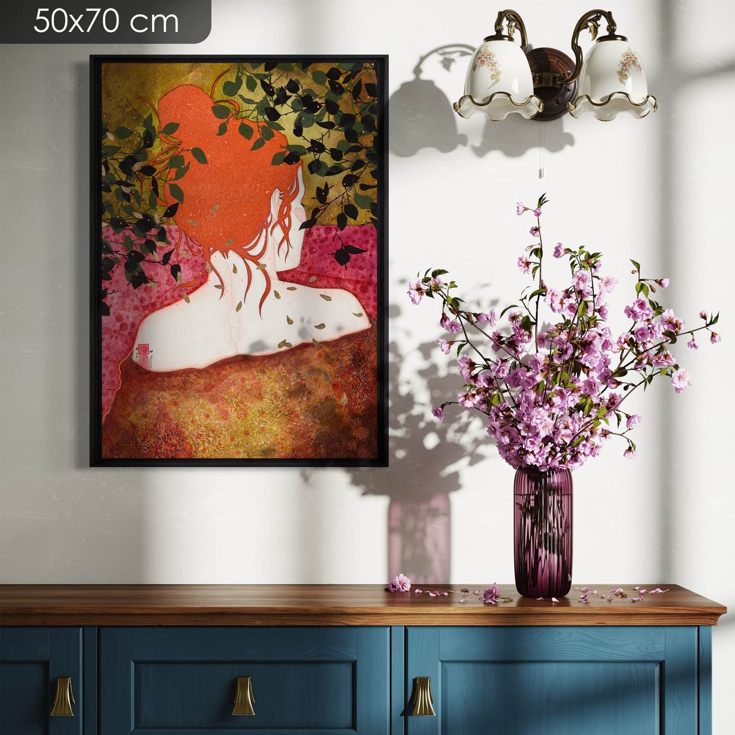 Galerie KLE, Lalou Kraffe, Normandie, Bretagne, Portrait féminin moderne, Délicatesse