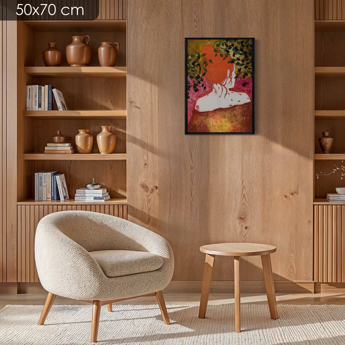 Galerie KLE, Lalou Kraffe, Normandie, Bretagne, Portrait féminin moderne, Délicatesse