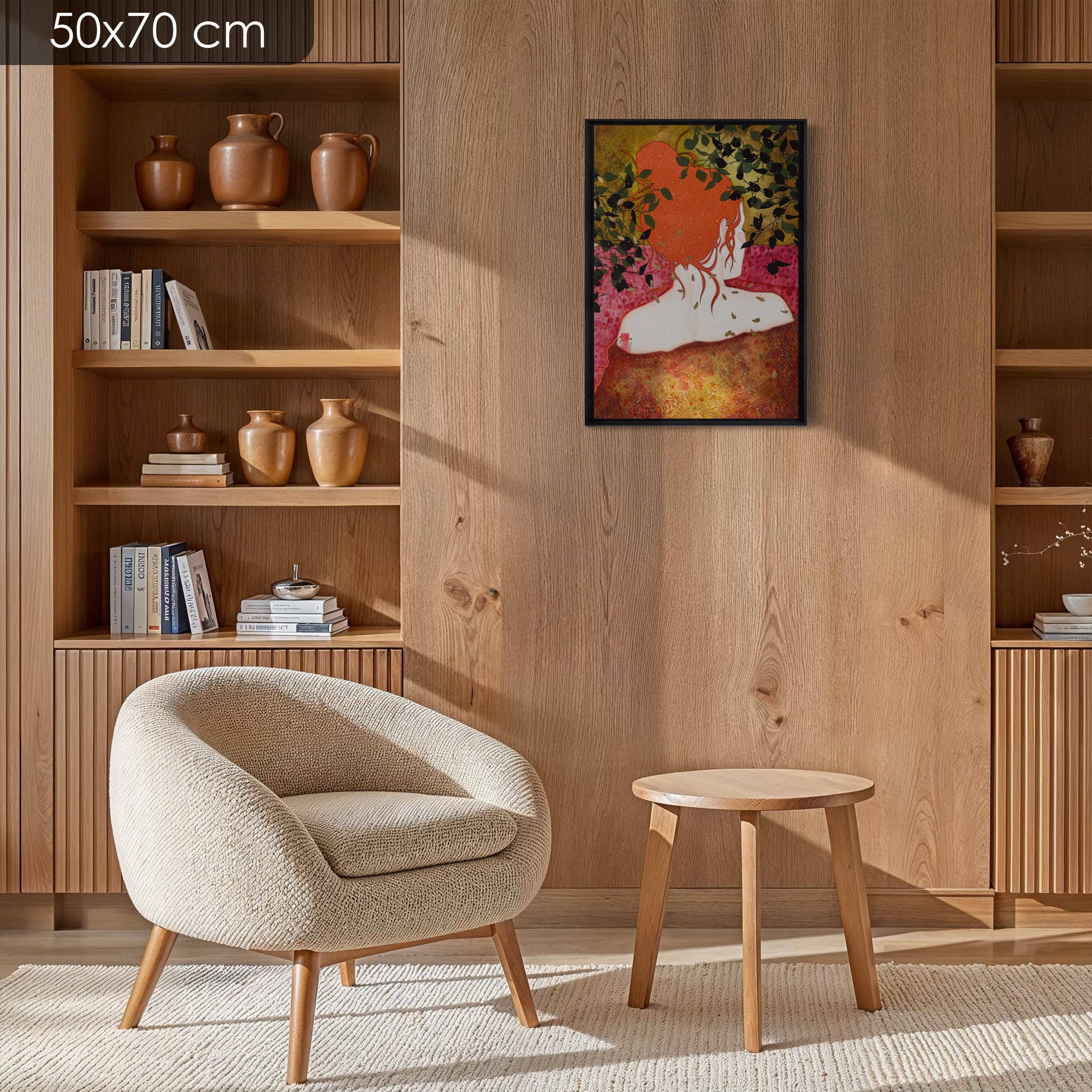 Galerie KLE, Lalou Kraffe, Normandie, Bretagne, Portrait féminin moderne, Délicatesse