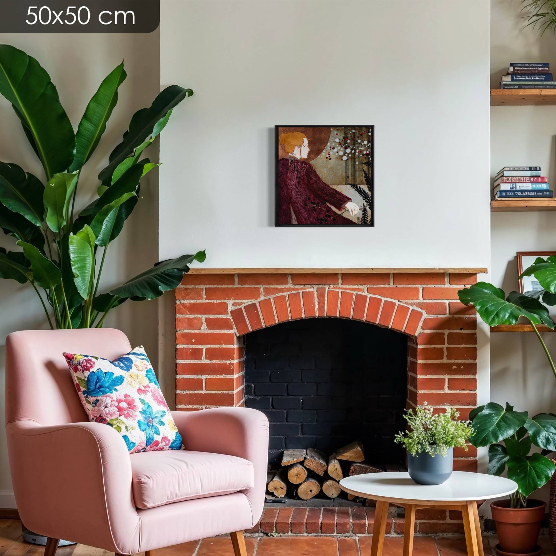 Portrait de femme, artiste peintre femme, douceur, apaisement et poésie en Normandie et Bretagne