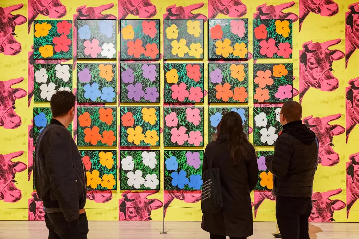 Warhol, William morris, et la secession viennoise
