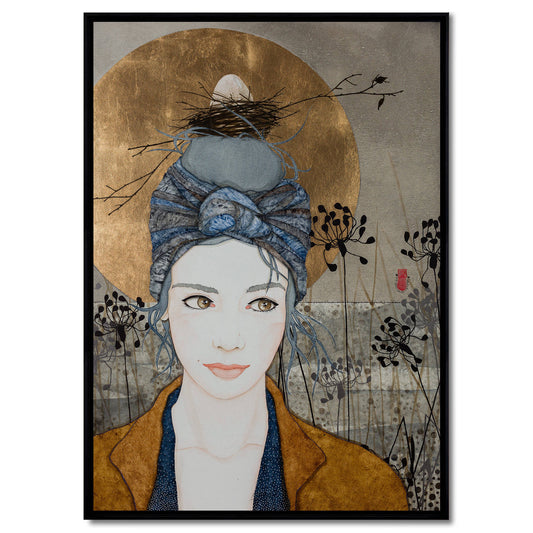 Lalou Kraffe, Auray, Pont-Aven, Honfleur, Portraits, Femmes, Regard, Expression poétique