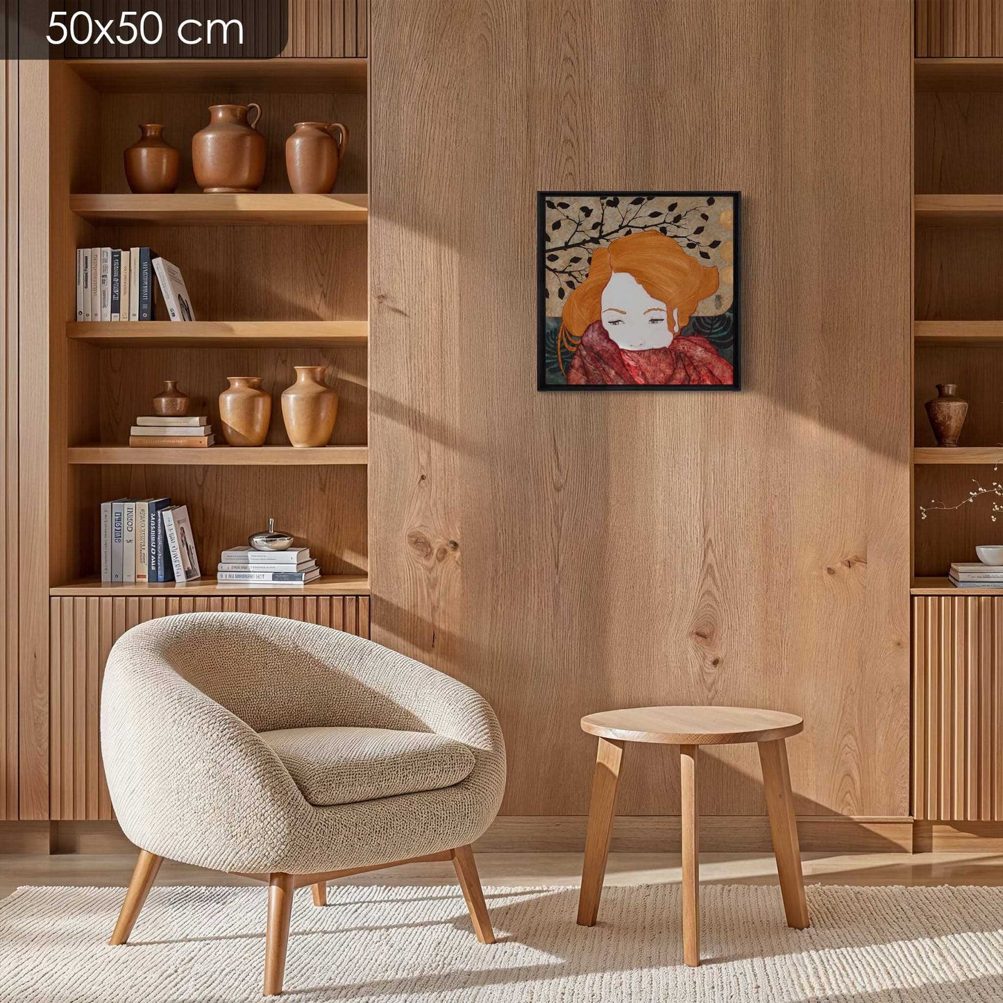 Lalou Kraffe, douceur et délicatesse, portraits féminins, galerie KLE à Honfleur, Auray et Pont-Aven