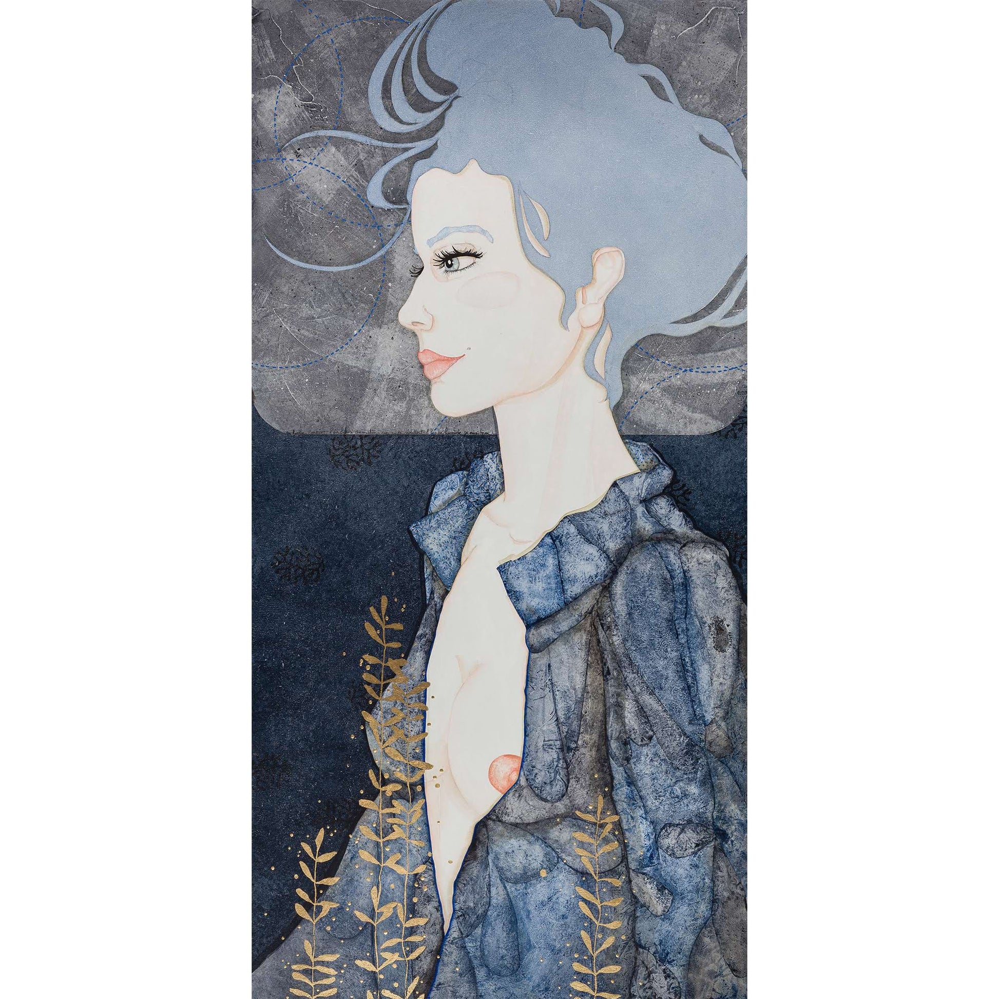 portrait féminin, Lalou Kraffe, Bretagne