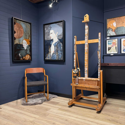 portrait féminin, Lalou Kraffe, Bretagne, Auray