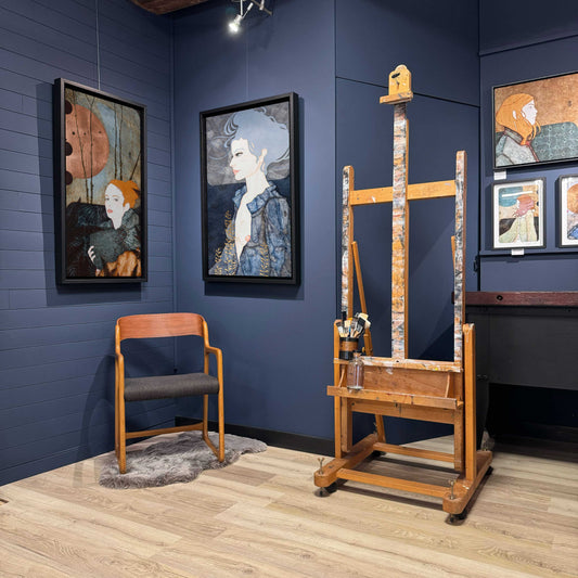 portrait féminin, Lalou Kraffe, Bretagne, Auray